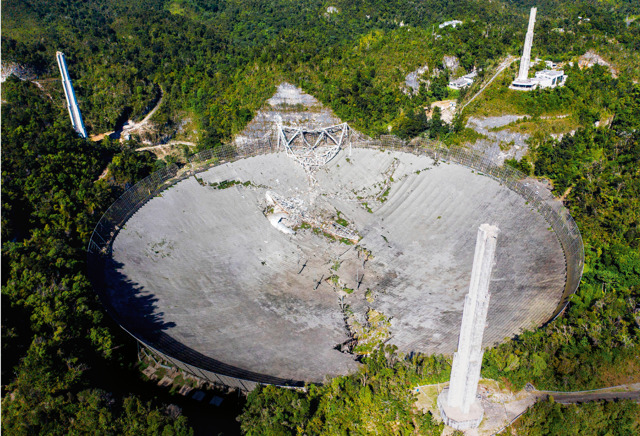 Osservatorio astronomico di Arecibo, dalla nascita all'abbandono 3 osservatorio astronomico arecibo 3 1